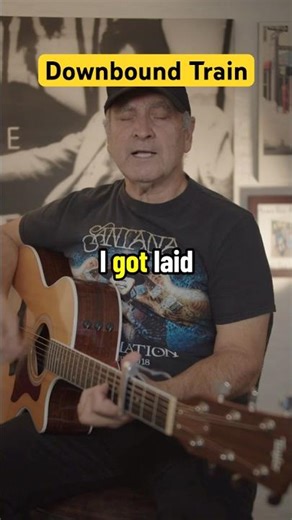 Downbound Train (1984) •Bruce Springsteen #acousticcover #downboundtrain #guitar #acoustic #shorts