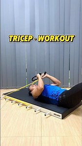 Tricep workout menggunakan ELASFLEX #triceps #homeworkout #shorts
