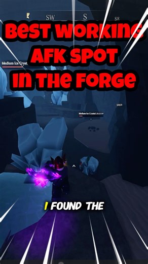 Best working AFK spot in the FORGE!🔥(It actually works)