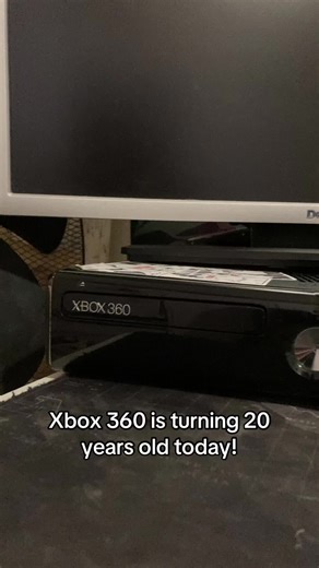 Happy 20th Birthday Xbox 360 🥳❤️. #microsoft #xbox #xbox360