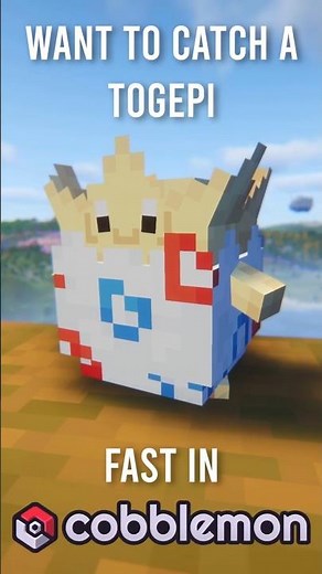 How to Find Togepi FAST in Cobblemon! #cobblemon #minecraft #pokemon