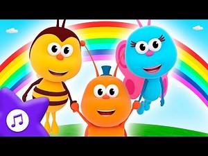 𝑵𝑬𝑾 SONG The Rainbow Song 🌈 Learn Colors | Kids Songs & Nursery Rhymes | Boogie Bugs
