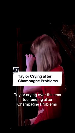 Taylor Swift Emotional Moment After Champagne Problems