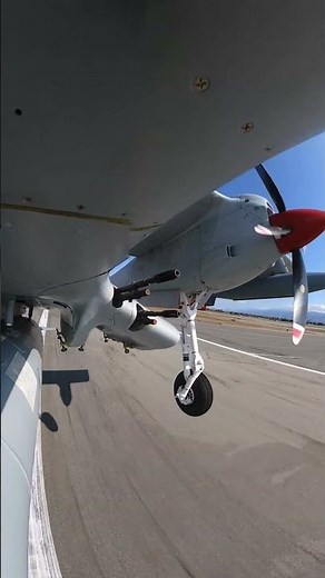 Watch This OV-10D Take Off From belly GoPro