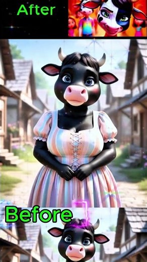 She rejected for her looks…But what happened after will shock you😳🔥 #cowstory #viral