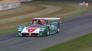 Giancarlo Fisichella goes for a steady run up the Hill in the Ferrari 333sp at #FOS #gw_Ferrari Ferrari | Goodwood Road & Racing