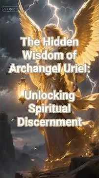 The Hidden Wisdom of Archangel Uriel: Unlocking Spiritual Discernment