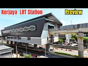 Kerjaya LRT station on LRT Shah Alam Line ( LRT 3 ) - Preview
