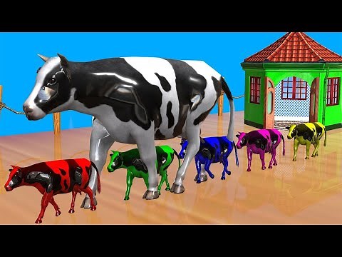 Con Bò Vui Nhộn, nhạc thiếu nhi con bò sôi động, đi học về, đi chơi thú nhún