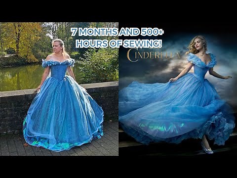 Recreating Cinderella's Ballgown: Full Behind-the-Scenes Process!