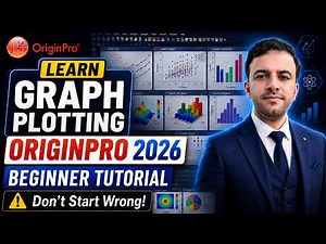 Origin Software for Beginners | Complete Graph Plotting Tutorial #DrMNKayani