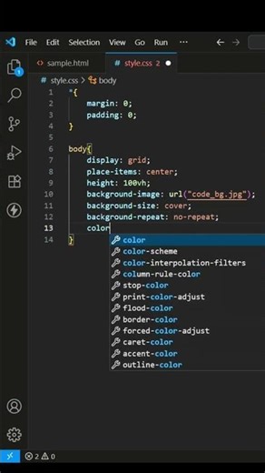 How to add a background image in CSS #swaire #codingtutorial #simplewebhtml #cssbg