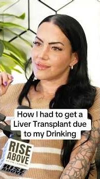 She had a Liver transplant due to her drinking 😮 #sober #addictionrecovery