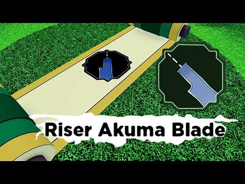 Riser Akuma Blade spawn location/showcase - Shindo Life