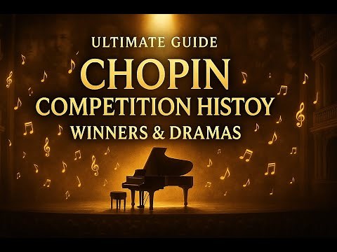 【Ultimate Guide】Chopin Competition History : Legendary Winners & Dramas