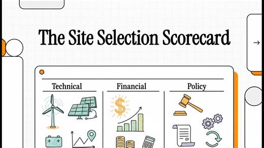 eStation Group's Site Selection Framework Model and Scorecard