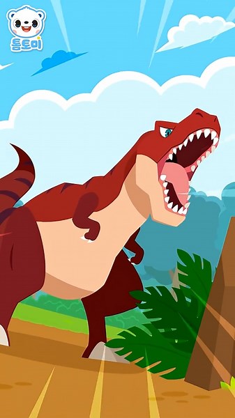 Whoa! The dinosaurs are alive! | Tyrannosaurus is following! | Popular nursery rhymes | #Tomtomi ...
