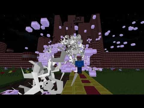 MINECRAFT MEGA TNT CITY!!!