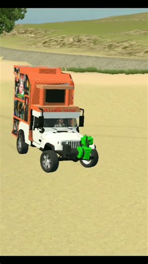 DJ fore wheeler off roading King 👑 Indian vehicle service in 3D #song #1000subscriber #dj