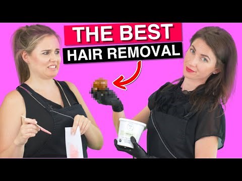 Sugaring vs Waxing - What is the BEST professional hair removal product?