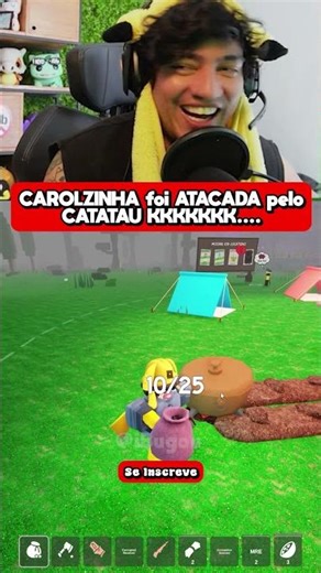 CAROLZINHA foi ATACADA pelo CATATAU no 99 NOITES NA FLORESTA