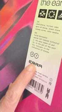 Erra - Silence Outlives The Earth Vinyl Unboxing