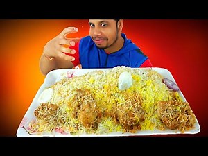 10 POUND CHICKEN BIRYANI CHALLENGE 😍😍 HYDERABADI BIRYANI EATING