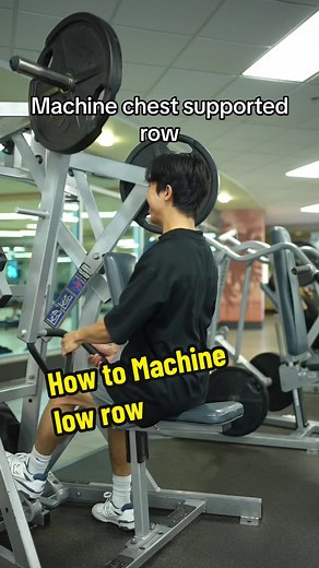 Master the Chest Supported Machine Low Row for Stronger Lats
