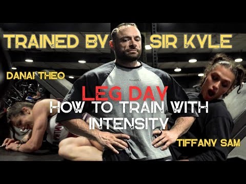 Killed 2 Wellness Olympians Tiffany Sam & Danai Theo | Trained By Sir Kyle Series | Quads | Glutes