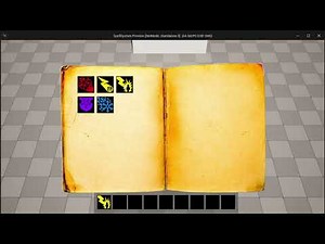 Unreal Engine | Spell System with Hotbar and Spellbook