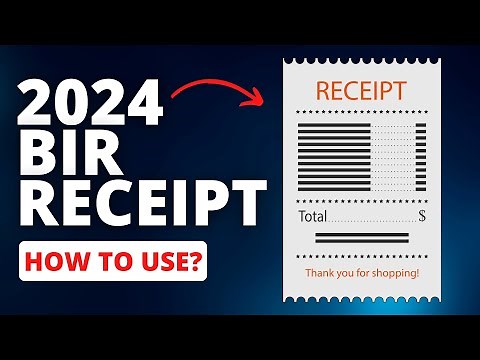 How to Use BIR Official Receipts in 2024 (MUST WATCH!!!) 😎