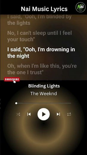 Blinding Lights by The Weeknd