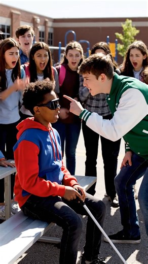 🚨 Watch: Arrogant Bully Att*cks Disabled Student In A Chicago Schoolyard But Instantly Regrets It When The Victim Fights Back! Part 1 They say that when you lose your sight, your other senses sharpen to compensate. They tell you it’s a gift, a superpower, a miraculous adaptation of the human body. They are lying. It isn’t a gift. It is a survival mechanism, born of necessity and forged in fear. My world is not black. Black is a color. Black has depth. My world is a void, a nothingness so absolu