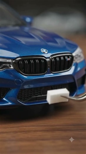 BMW M5 Miniature Unboxing — From Crate to Beast 🔵🔥