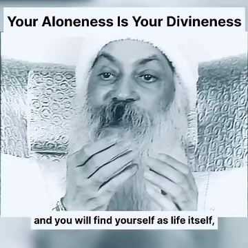 16K views · 456 reactions | TO STAND ALONE INSIDE, JUST A LIVING FIRE THIS EXISTENCE HAS GIVEN LIFE YO YOU AND PROVIDES YOU EVERY MOMENT WITH EVERYTHING; SO YOU WILL FIND COURAGE TO STAND ALONE LIKE A CEDAR OF LEBANON, HIGH - -BUT REACHING TO THE STARS. YOUR ALONENESS IS YOUR TRUTH. THE FUNCTION OF THE MASTER IS TO HELP YOU TO STAND ALONE INSIDE, JUST A LIVING FIRE From: Osho The Invitation #23. Thanks to Rajiv Singh | Ma Donna van der Steeg | Facebook