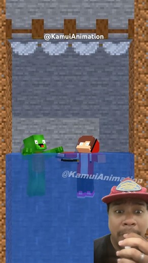 Help JJ Escape From Spike - MAIZEN Minecraft Animation #shorts #minecraft #minecraftanimation
