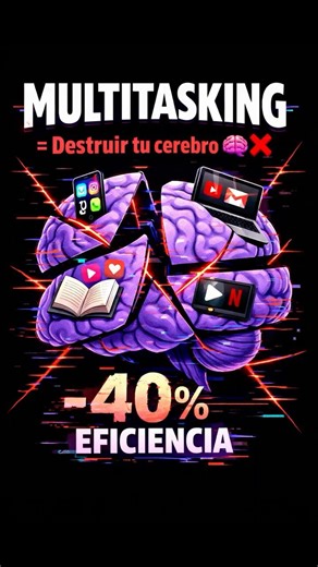 Multitasking destroys your brain 🧠❌
