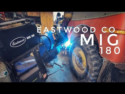 Eastwood Co Mig 180 Setup and review