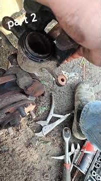 sticky break investigation #automobile #breaks #car #mechanic