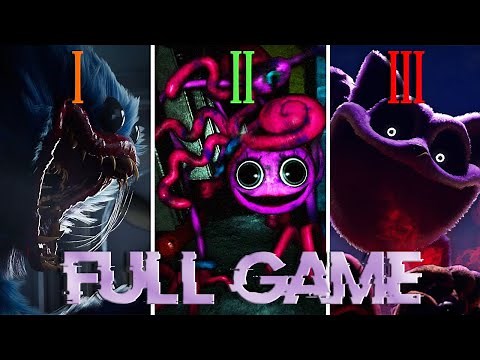 Poppy Playtime: Chapter (1, 2 & 3) FULL GAME - Walkthrough (No Commentary)