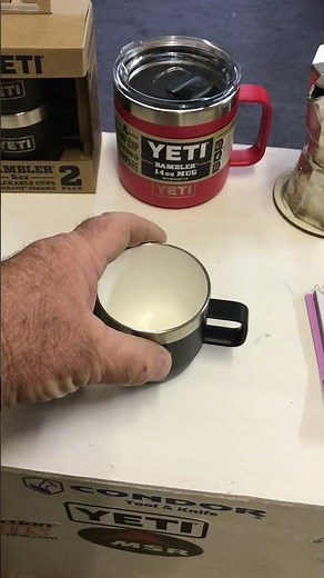 New Yeti 6oz Stackable Rambler cups