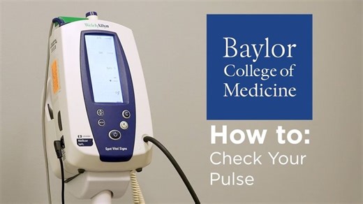 How To: Check Your Pulse | Baylor College of Medicine