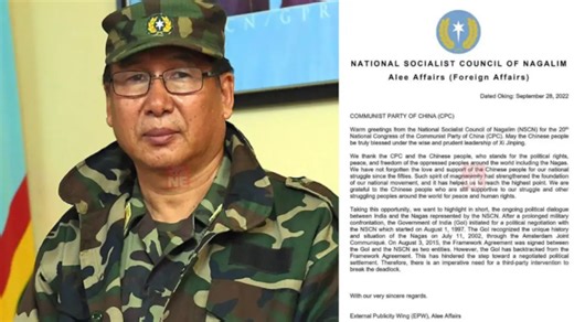 National Socialist Council of Nagalim (NSCN-IM) warns of ‘horrible human rights situation’ if Naga political talks fail