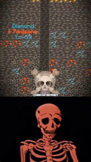 #tiktoktrend Minecraft_Ore_Spawn_Height_Moment