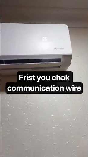 BASIC INVERTER AC E5 ERR SOLUTIONS 👁️‍🗨️👁️‍🗨️ #shortfeed