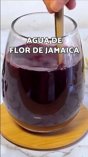 AGUA de JAMAICA o AGUA de HIBISCO 🌺💜 - Todos los BENEFICIOS y PROPIEDADES