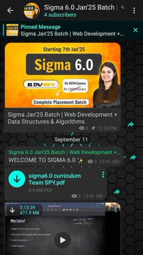 Apna college Sigma 6.0 Web Development + Data Structures & Algorithms Course Free | #apnacollege