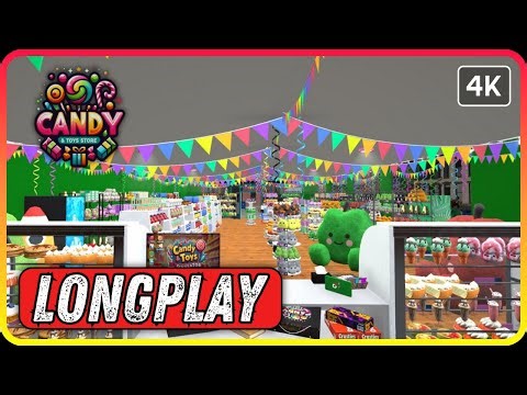 Everything in My Store Sells in One Minute! Candy & Toys Store Simulator Gameplay | No Commentary