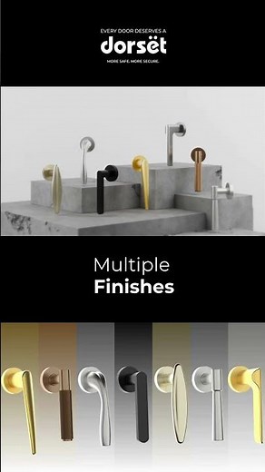 One Digital Lock, Endless Finishes. Choose Your Own | F-LUX by Dorset