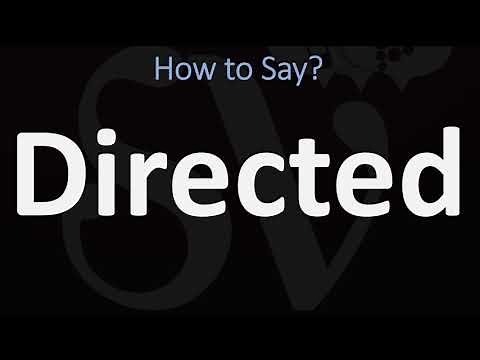 How to Pronounce Directed? (CORRECTLY)